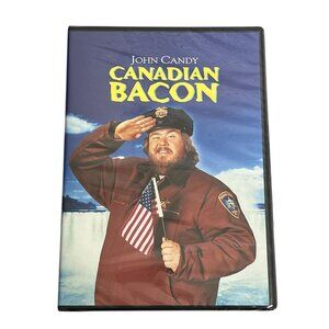 Canadian Bacon DVD John Candy Alan Alda Political Comedy Satire Film